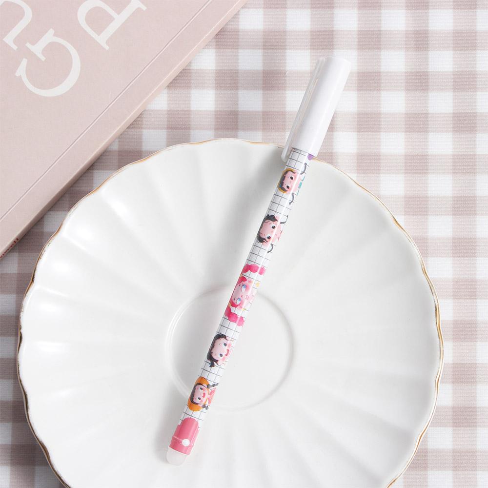 Supplies Cartoons 0,5 mm blau Presse Stift Neutral löschbaren Stift löschbaren Stift Gel Stifte Student Stift