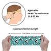 Soccer Print Pattern Sports Headbands Men Women Moisture Wicking Sweatbands for Fitness Running Cycling Yoga Football Exercise