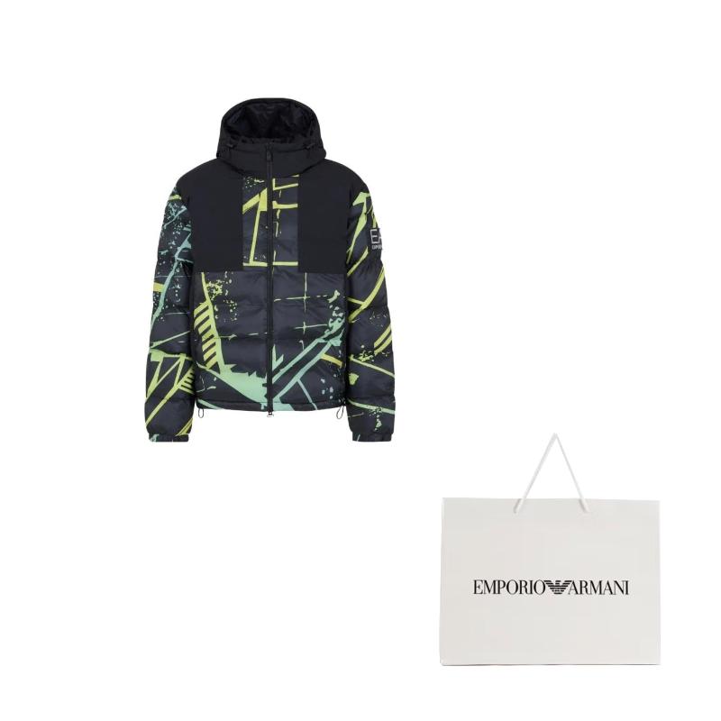 Emporio Armani Мужская пуховая куртка EA7 6RPB05-PN9FZ-2223