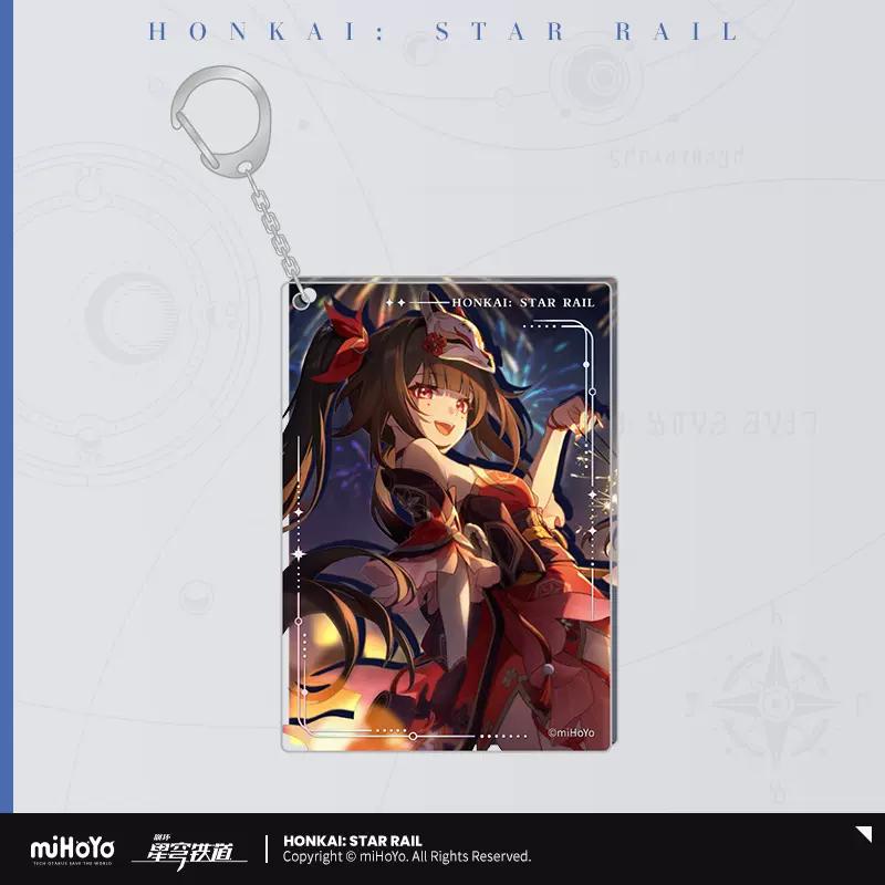 Sunsyea Honkai Star Rail Offizielles Merch miHoYo Original Authentische Lichtkegel-Serie Acryl-Schlüsselanhänger Sunday Dan Heng