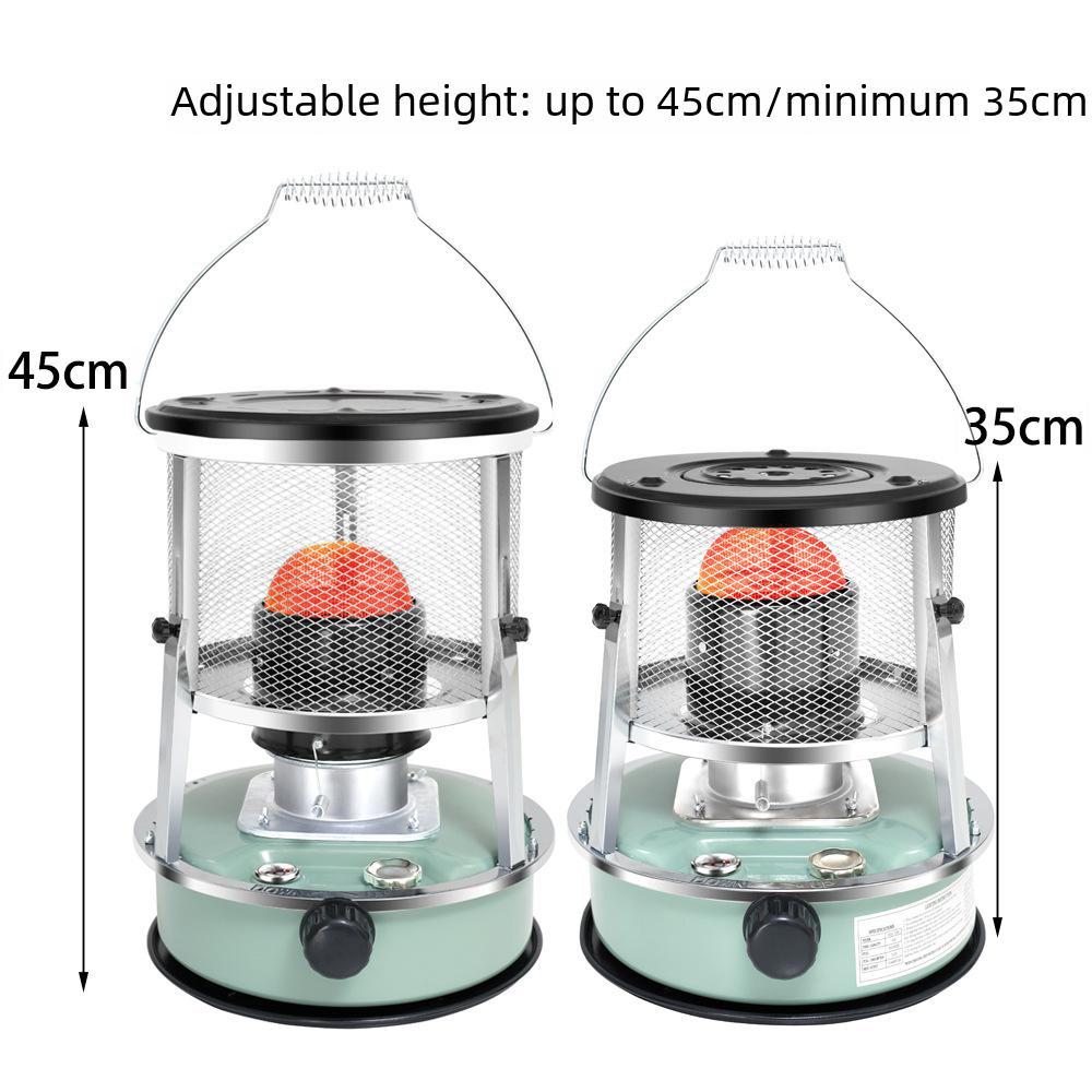 Portable Multifunctional Kerosene Stove: Windproof Heater and Outdoor Cooking Solution