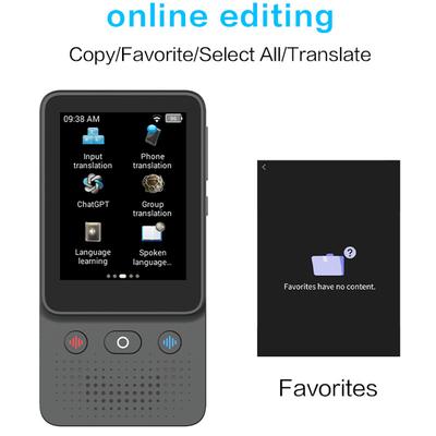 Translator T2 Accurate Offline Translator Conference Abroad Photo Recording Text Translation Wholesale Translator Abroad