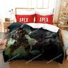 APEX Legends Bedding Set Single Twin Full Queen King Size Shooting Game Bed Set Aldult Kid Bedroom Duvet cover Sets 3D Print