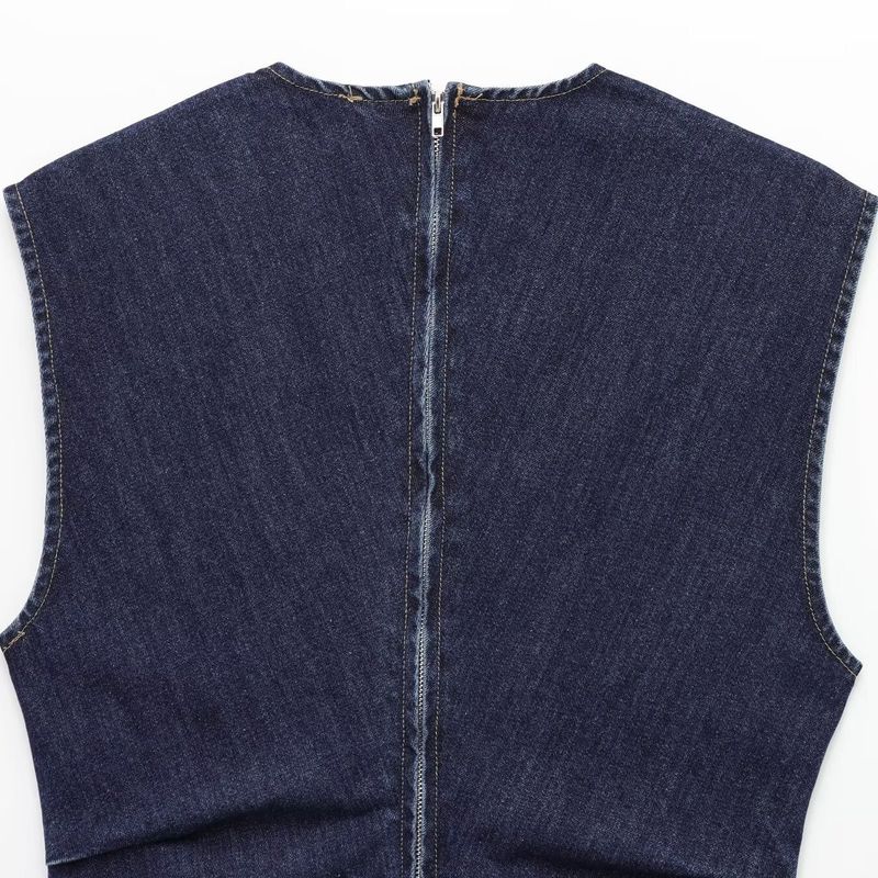 Kaslead New Arrival Women's Clothing Fashion Style Fashion Simple and Thin Denim Dress 5252080