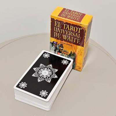 10.3*6cm Tarotul Universal De Waite (Ediție spaniolă) 78 Cărți de Tarot Universale Bazate pe Sistemul Rider Waite
