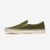 Vans Classic Slip-On - Zelený balzám z kachního plátna [VN000Z7AGRK-DUCK CANVAS Zelený balzám]
