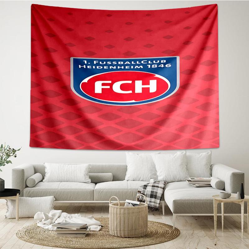 Heidenheim Squad Printed Tapestry, for Bedroom,Livingroom, dormitory, Large Wall Decor, Fabric Decor Fan Birthday Gifts