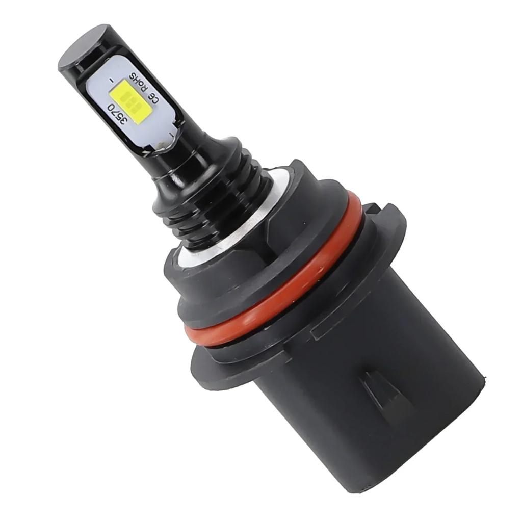 2Pcs 9007 HB5 CSP LED Headlight Bulbs Conversion Kit High Low Beam 6000K Head Lamps Auto Daytime Driving Lamp Replacement