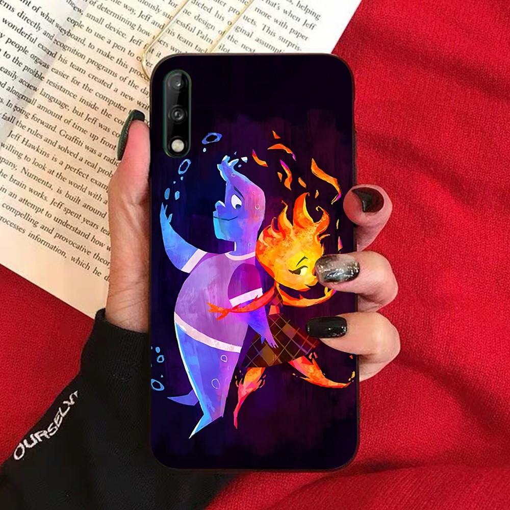 Hit Animated Film E-ELEMENTAL Phone Case For Huawei Honor 10 Lite 9 20 7A 9X 30 50 60 70 Pro Plus Soft Silicone Cover