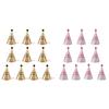 Set of 10pcs Party Birthday Decoration Hat Paper Cone Hat With Plush Ball Decoration For Birthdays Special Event