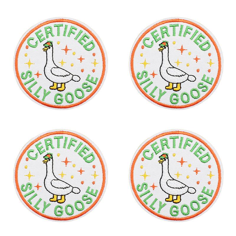 10pcs /Lots Cartoon Animals Embroidered Patches Cute Frog Duck Patch Iron On Patches For Clothing Thermoadhesive Patches Badges