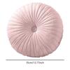 Velvet Pumpkin Backrest & Lumbar Pillow – Round Sofa and Bedside Cushion