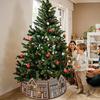 DIY límec vánočního stromku Dům perníčků Sukně pod stromek Límec se světly LED Kryt základny vánočního stromku Betlém Sváteční výzdoba domu