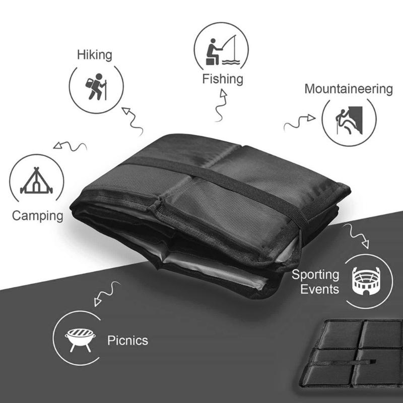 Outdoor Camping Mat Cushion Folding Sitting Mat Waterproof Hiking Seat Pad for Picnic, Backpacking, Travel Durable
