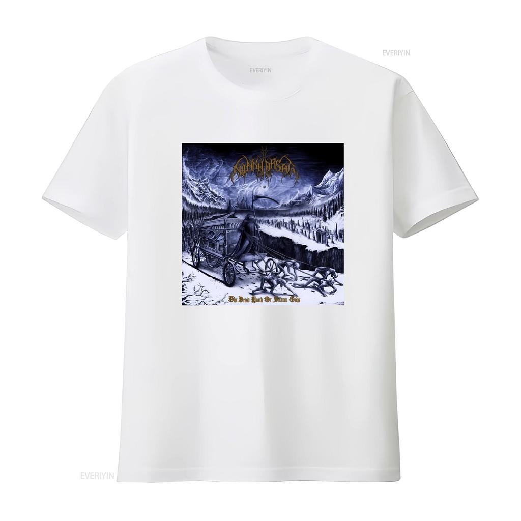 New Ninkharsag The Dread March of Solemn Gods T Shirt Gothic Death Metal Design Available in Sizes S to 5XL vintage Washed
