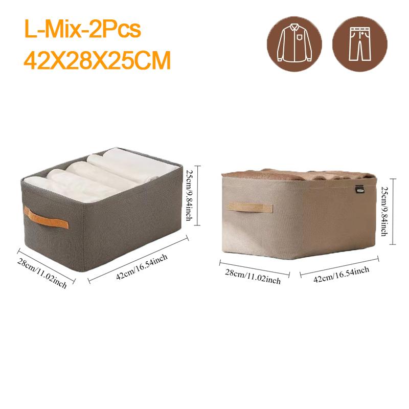 Laundry Clothes Organizer Storage Bag Clothes Foldable Clothes Storage Bag Portable Wardrobe Cloth Organizer Storage Box