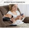 TV Recliner with Massage and Heat Function, Electric Lift Chair, Remote Control, Side Pockets, Light Brown