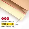 Nexta Small Delivery Bags, Envelopes with Opening Tape, No Cutter Needed, Kraft Paper, Plain, Made in Japan, Approx. 32cm (H) x 26cm (W) x 8cm (D), 10