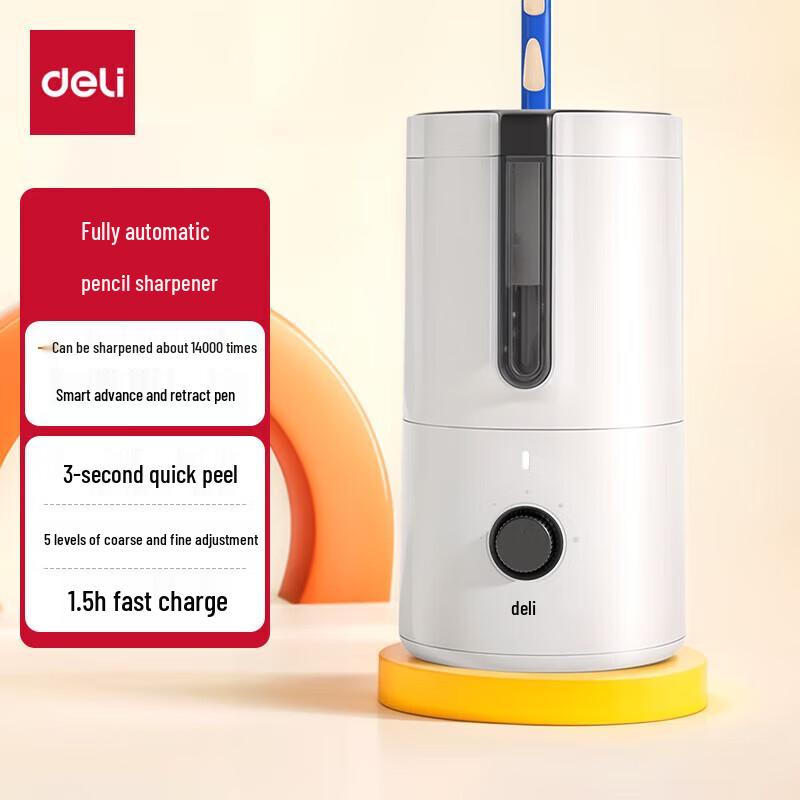 Deli Rechargeable Electric Pencil Sharpener
