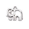 Antique Style Elephant Charms Metal Animal Pendants For DIY Jewelry Keychain Bag Accessories