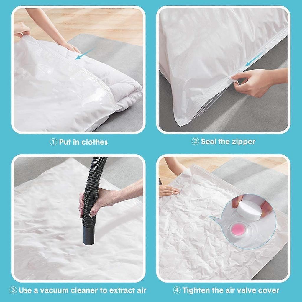 6 Pack Vacuum Storage Bags 80*100cm