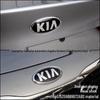 Emblemas de Carro Kia K2KX3K4KX5 Preto e Vermelho: Dianteira, Traseira, Grelha, Porta-malas, Volante
