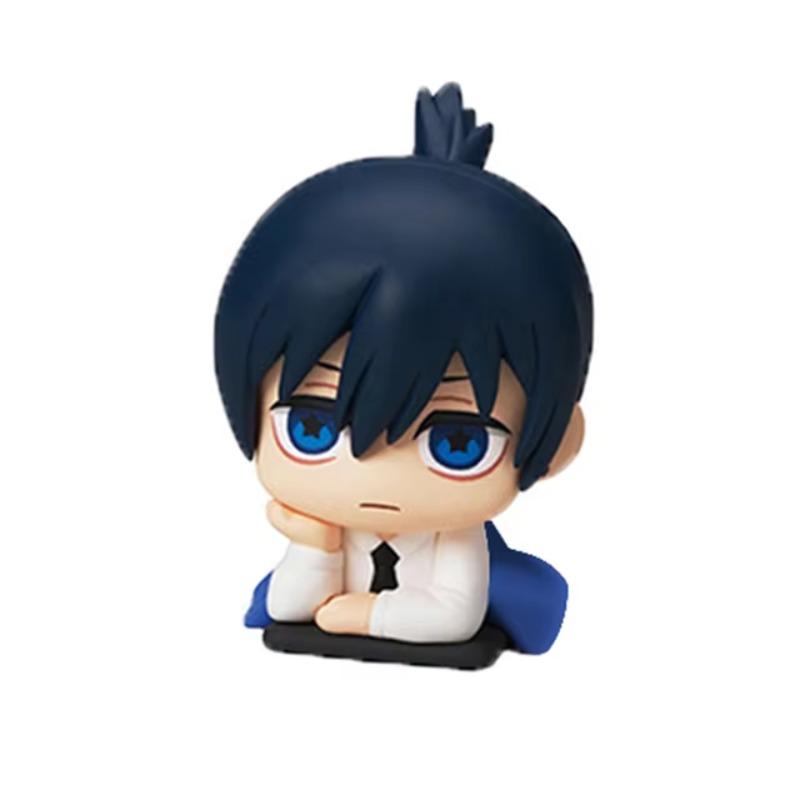 Anime Chainsaw Man Power Figur - Aki Denji & Makima Schlafende Action-Figur Skulptur Tischdekoration Ornament