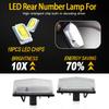 2PC OEM LED License Plate Light Bulbs For Toyota Prius XW20 XW30 2004-2015 Venza 2008-2015 Matrix 2009-2013 RAV4 XA40 2013-2018