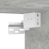 Wall Mounted Cabinet Concrete Grey 40 x 29.5 x 100 cm Particleboard