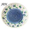 Fruit Vegetable Grater Ceramic Garlic Plate, Print Ginger Cheese Manual Grinder, Vegetables Multi-function Kitchen Mincer Dish for Onion, Lemon,