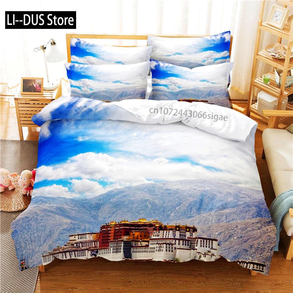 Great Wall Bedding Set Duvet Cover Set 3d Bedding Digital Printing Queen Size Bedding Set Fashion Design