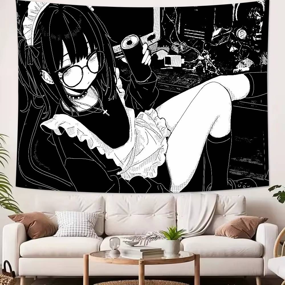 

Luxury Fashion Hot Cute Pink Angel Tapestry Decoration Bedroom Dormitory Background Cloth Holiday Home Living Room Club Tapestry 74x94cm(29x37in)