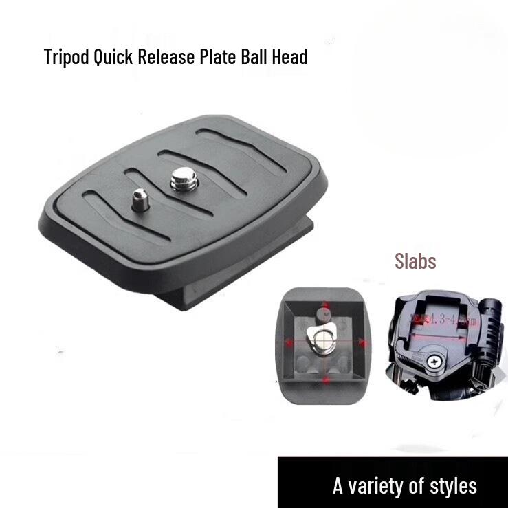 Laser Cannon Camera Tripod Quick Release Base Plate Accessory