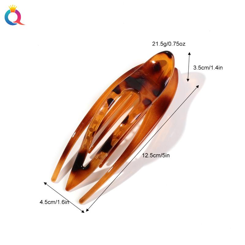 1Pcs Fashion Acrylic Hairpin Duckbill Hair Claw Crab Barrette Hair Clip For Women Ponytail Hairgrip Girls Hair Accessories