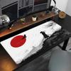 Japan Samurai Warrior Teclado Mouse Pad Gamer Computer Offices Accessories Keyboard Table Mousepad Company Gaming Laptop Deskmat