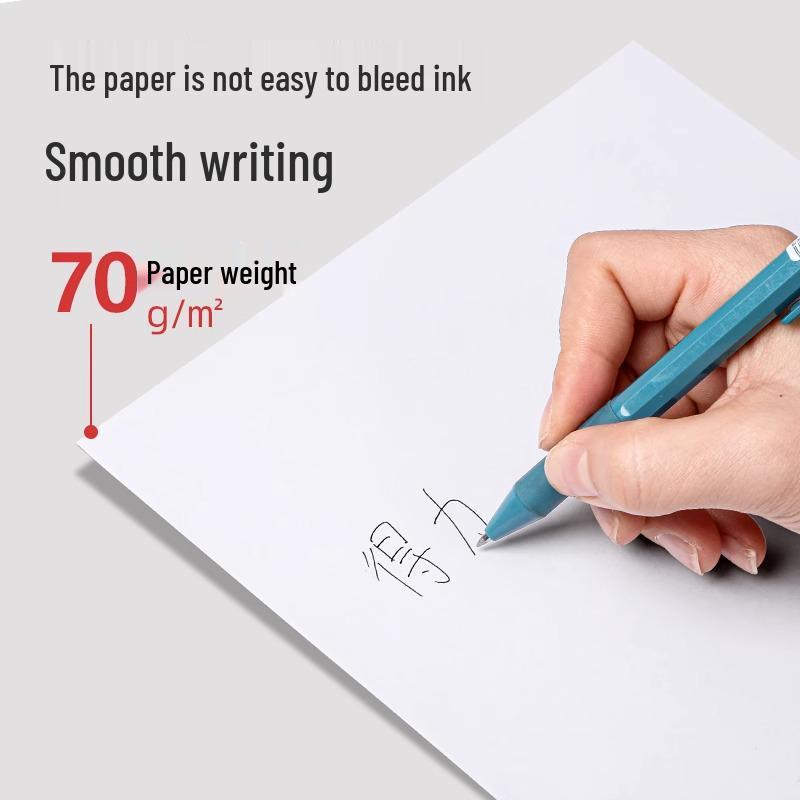 Deli 70g A4 Multifunctional Paper 100 Sheets - Ideal for Printing, Photocopying, Drafting, and Drawing