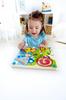Hape Bug Rolling Maze, 24.5 x 24.5 x 2.1 cm, Ages 3 and Up, Wooden Pretend Play Toy, E1709