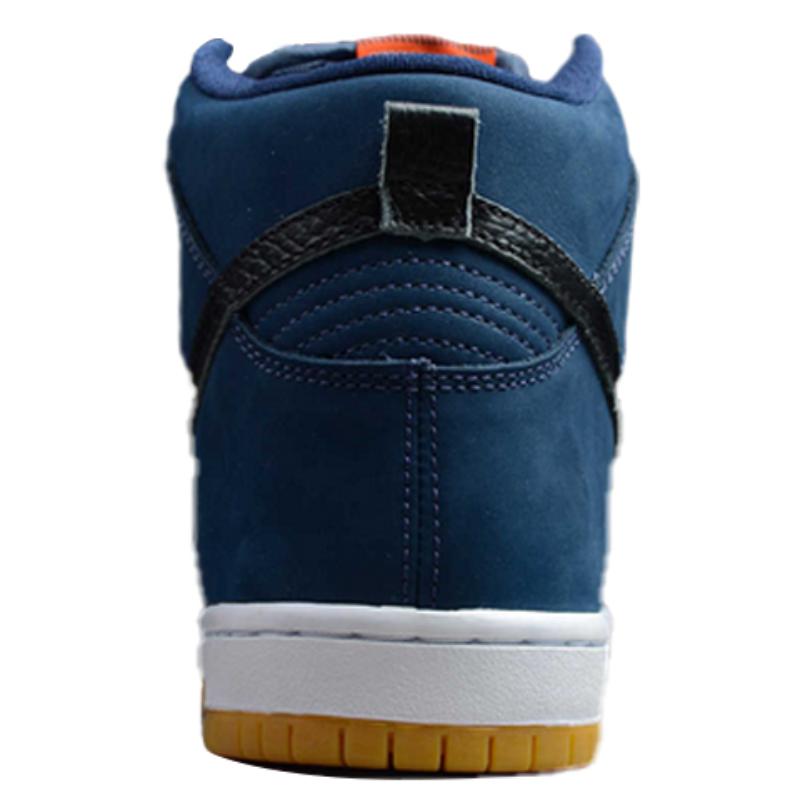 Nike Sb Dunk High Orange Label Midnight Navy Skateboard Shoes CI2692-401