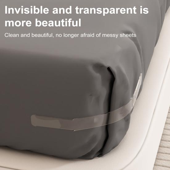 4/8 Pcs Bed Sheet Holder Mattress Sheet Fasteners Corner Fitted Sheet Straps Keeps Sheets Firm And Tight for All Mattress Sizes
