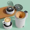 Automatic Stirring Cup Automatic Stirring Coffee Cup Electric Magnetic Rechargeable with Temp Display Stirrer for Travel Kitchen
