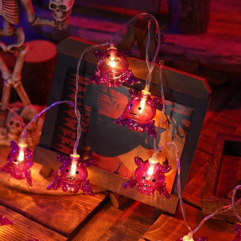 Spider Shaped LED Halloween String Lights Halloween Themed LED String Lights  Yard Decor