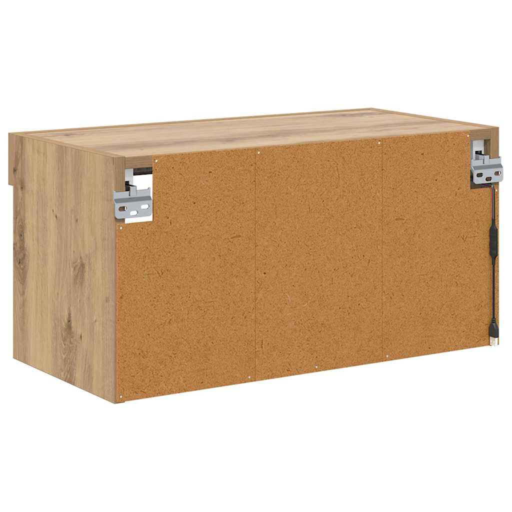 TV Cabinet Set Artisan Oak 60 x 30 x 30 cm Particleboard