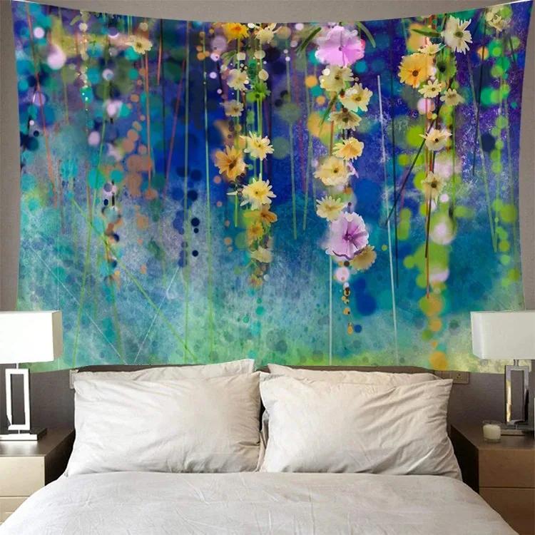 Simple Scene Sky Pattern Tapestry Home Wall Decoration Tapestry Bedroom Living Room Tapestry