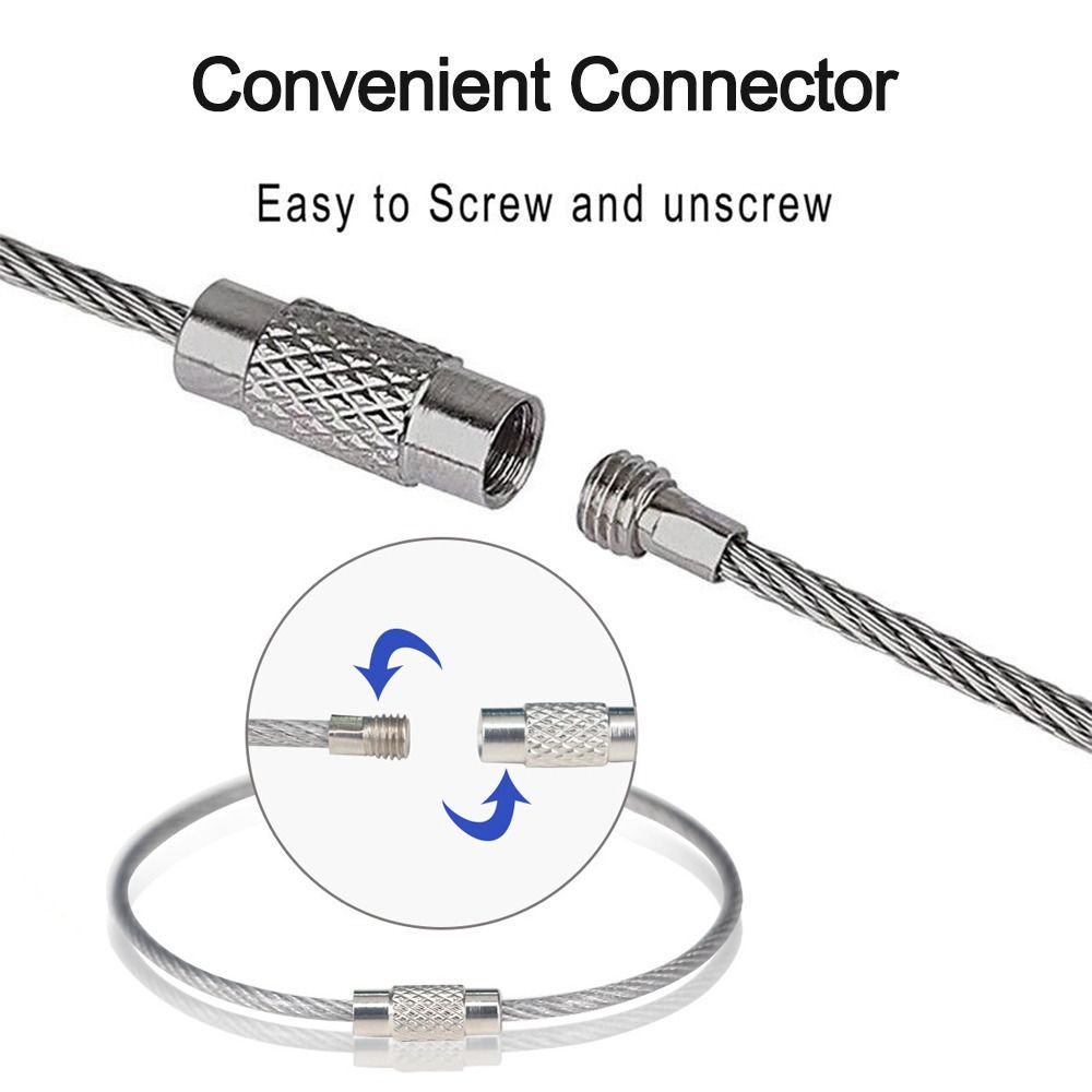 Steel Wire Cable Loop Cruise Luggage Tag Holders PVC Zip Seal Pouch Suitcase Label Holder Waterproof Clear Cruise Tags