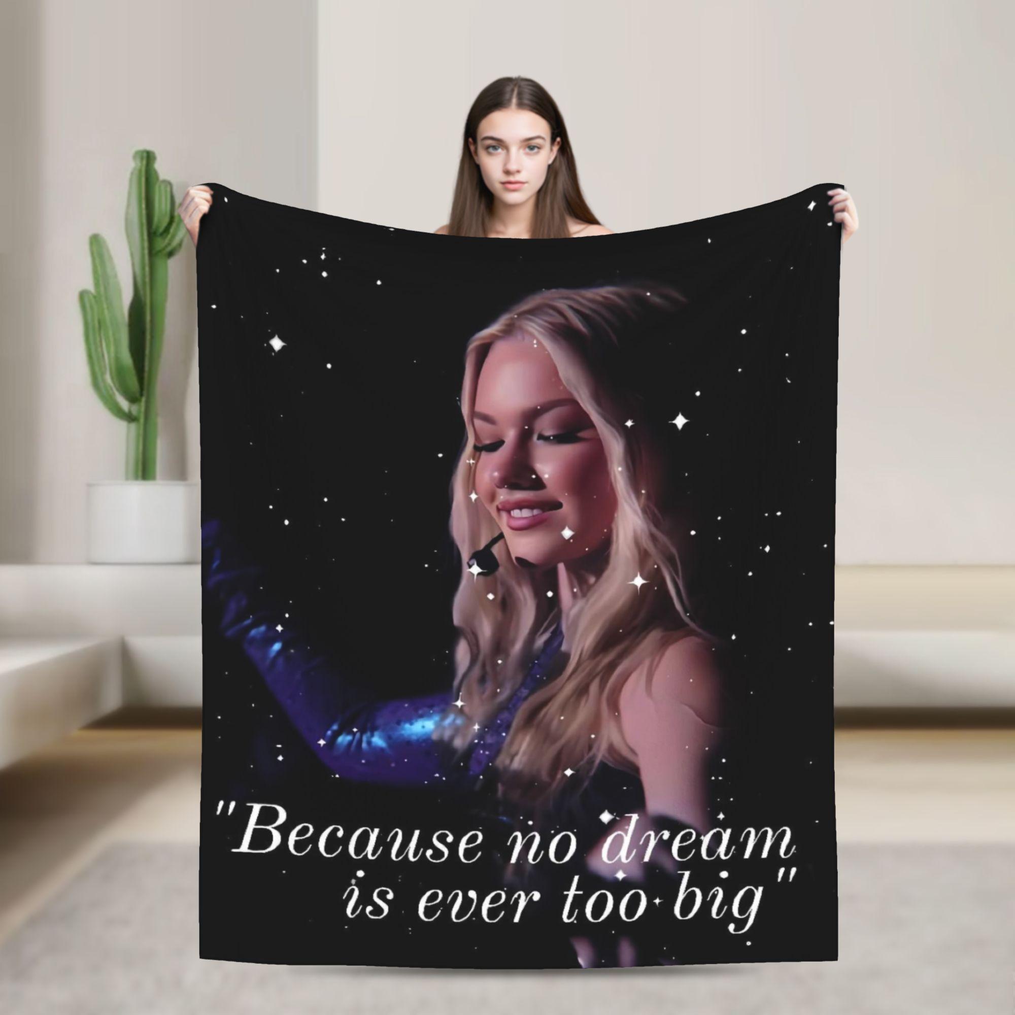 

S-Freyas Skye British Singer Soft Blanket Students Plush Bedding Throws Aesthetic Couch Bed Flannel Bedspread Sofa Bed Cover 100x150cm