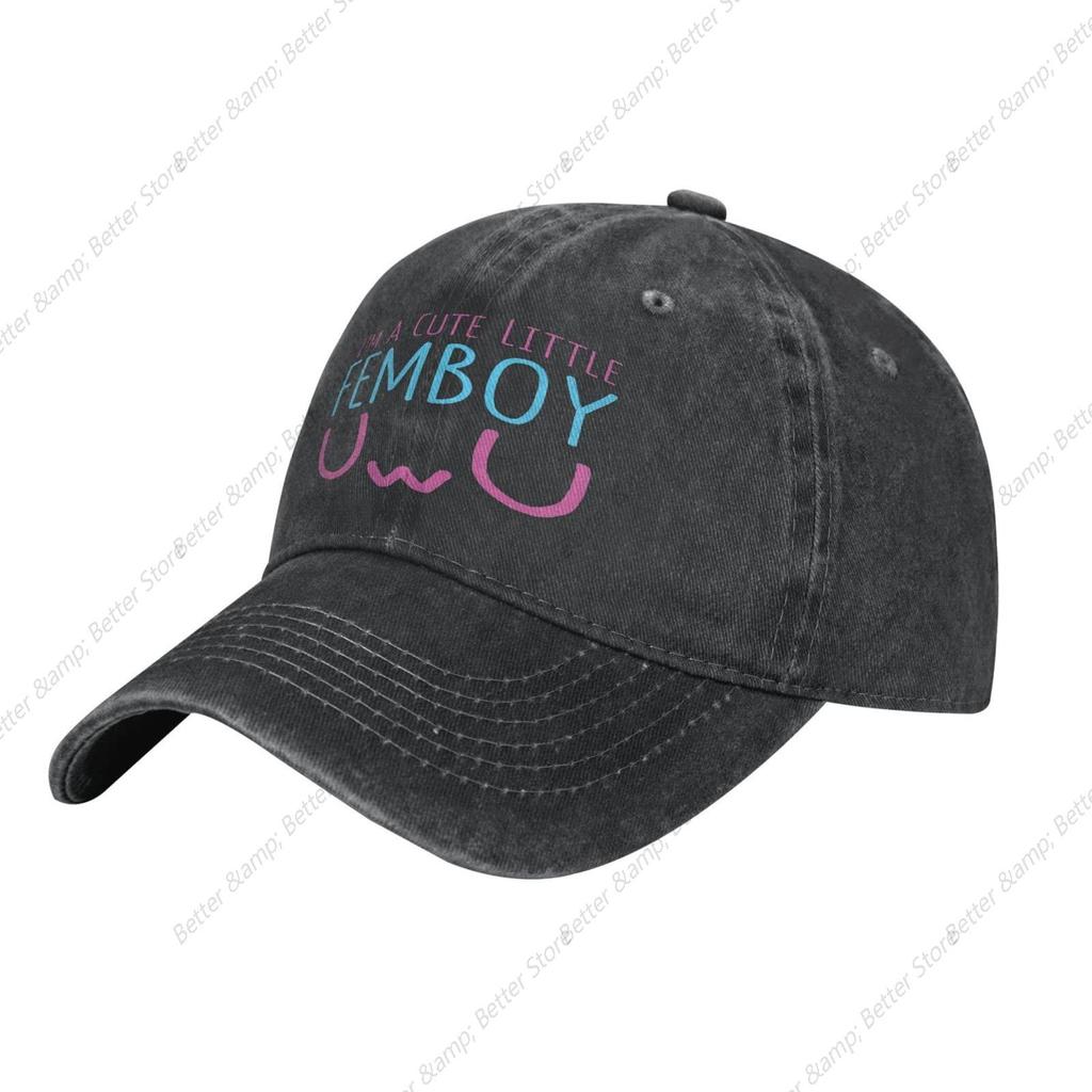 I'm A Cute Little Femboys LGBTQ Gay Novelty Baseball Cap Classic Hat for Men Women