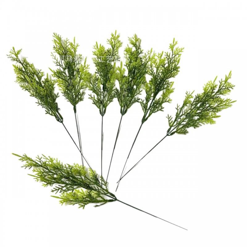 Artificial Pine Spruce Branch Decor Christmas Home Office Table Decoration Nordic Ins Style Plastic Floral Accent