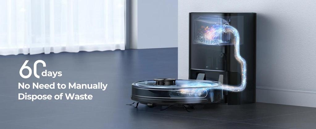 New Laresar L6 Nex Sweep Robot with 3500Pa Suction Self-Charging Cleaner High-Performance LiDAR Navigation Robot Vacuum for Home