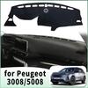 Fit for Peugeot 3008 5008 GT Hybrid -2016 Special Ized Dashboard Cover Anti‑Glare Sunshade Pad Dash Mat Interior