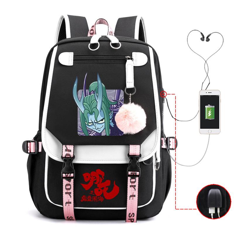 Movie Shengong Leopard Shiji Empress Cartoon School Bag Primary and Secondary School School Bag Large Capacity Campus Versatile Leisure Backpack